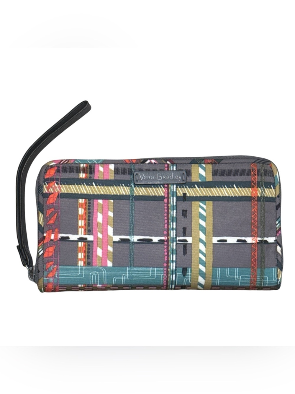 Vera Bradley Midtown RFID Wristlet Wallet • City Plaid • NWT • Premium Pattern